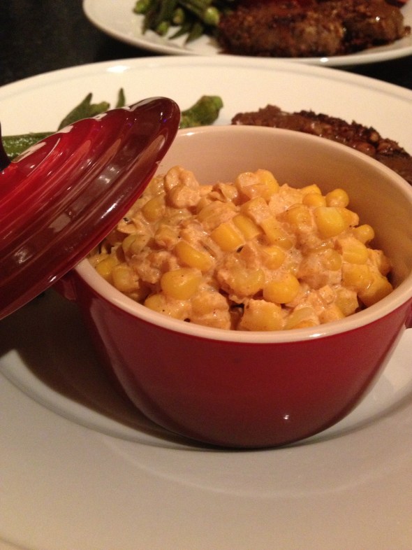 Smokey & Spicy Creamed Corn: A Broad Cooking
