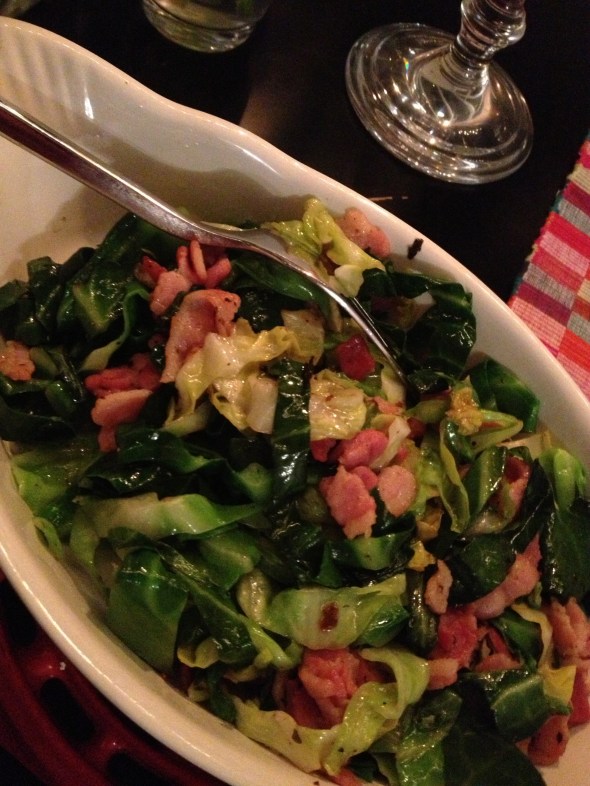 Bacon Braised Cabbage