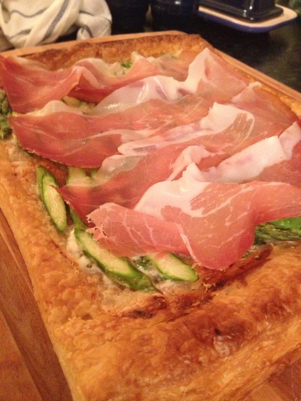 Asparagus & Prosciutto Tart: A Broad Cooking
