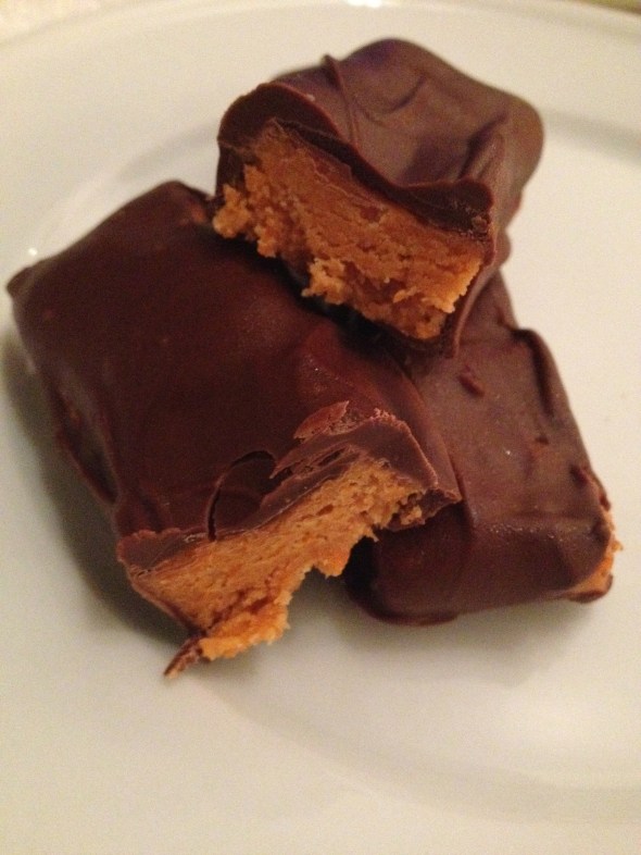 Homemade Butterfingers: A Broad Cooking