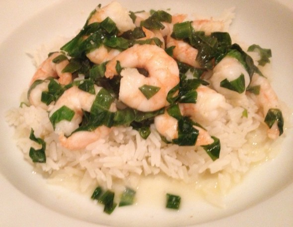 Ramp Scampi: A Broad Cooking