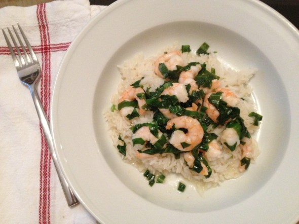 Ramp Scampi: A Broad Cooking