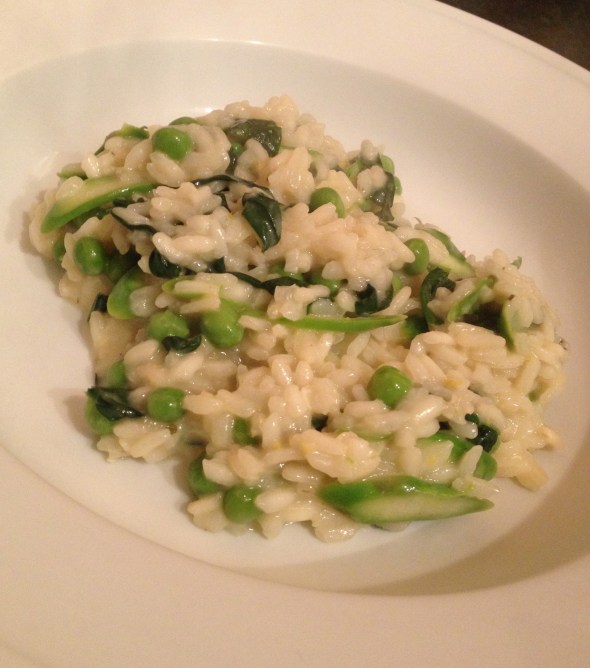 Lemony Spring Vegetable Risotto: A Broad Cooking