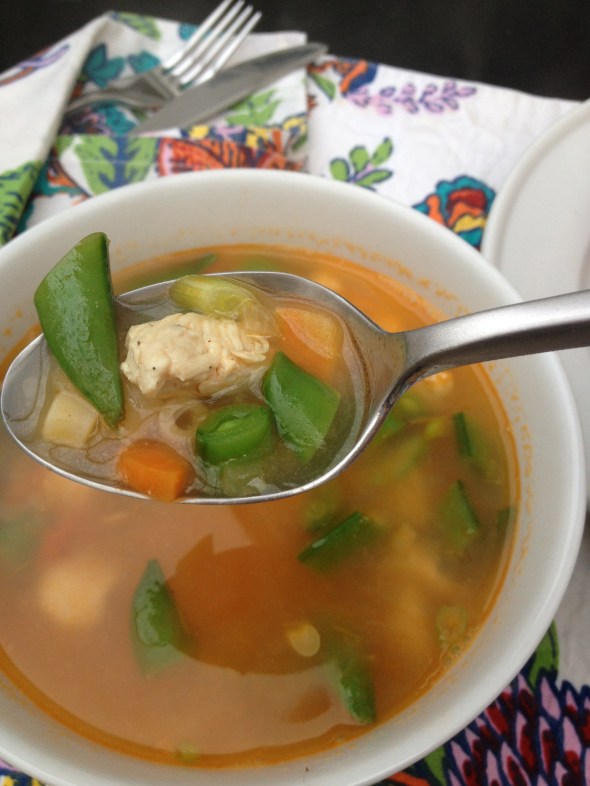 Spring Chicken Noodle Soup: A Broad Cooking