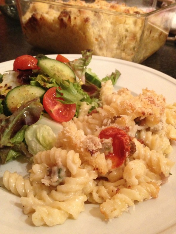 Sausage and Slow Roasted Tomato Mac & Cheese: A Broad Cooking