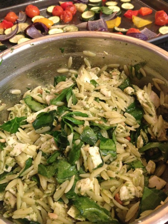 Chicken Pesto Orzo Salad: A Broad Cooking