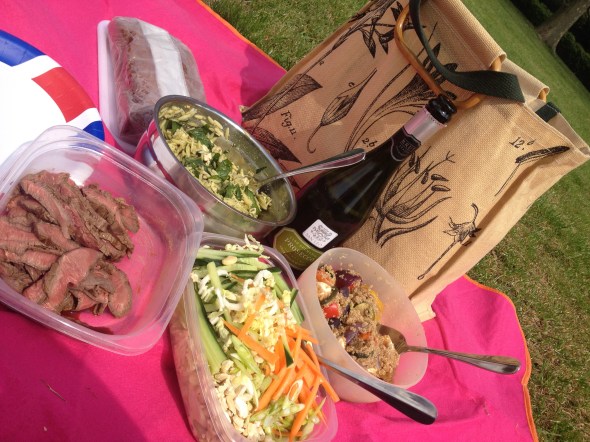 Perfect Picnic Salads @ Regent's Park: A Broad Cooking