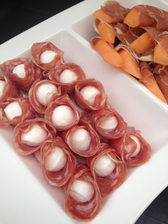 Bocconcini and Salami Antipasti: A Broad Cooking