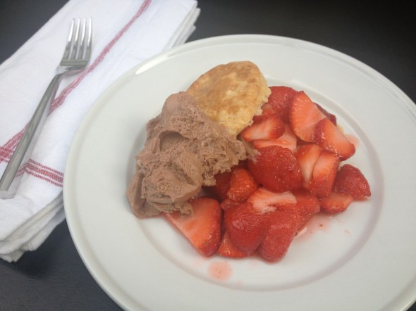 Strawberry Shortcake with Nutella Mousse: A Broad Cooking