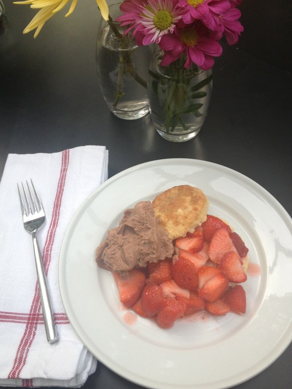 Strawberry Shortcake with Nutella Mousse: A Broad Cooking
