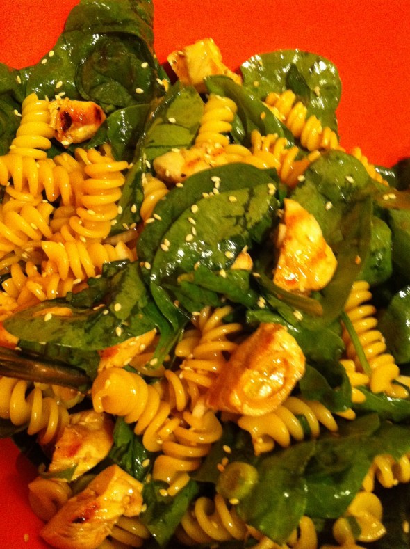 Dance Festival Chicken Salad: A Broad Cooking