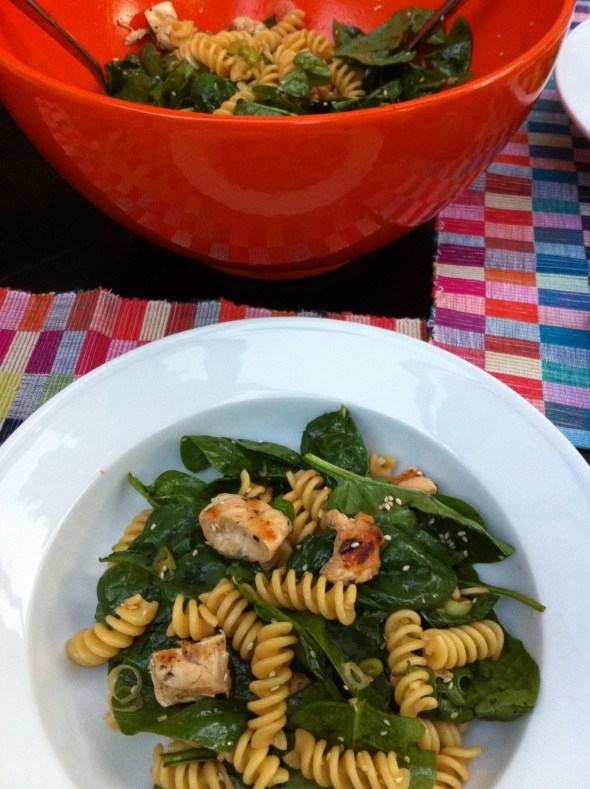 Dance Festival Chicken Salad: A Broad Cooking