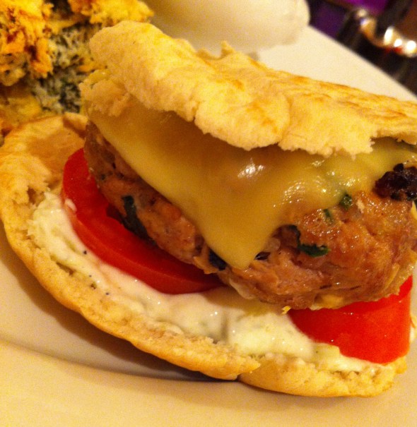 Greek Turkey Burgers: A Broad Cooking