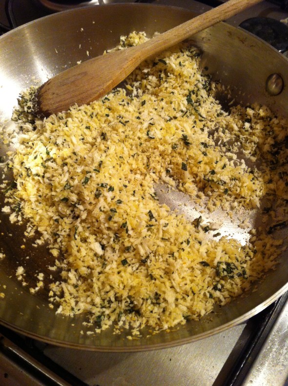 Brown Butter Sage Breadcrumb Topping: A Broad Cooking
