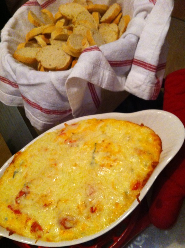 White Pizza Dip: A Broad Cooking