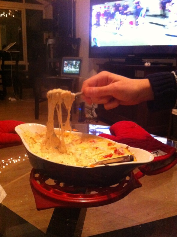 White Pizza Dip: A Broad Cooking