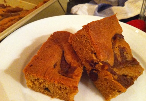 Pumpkin Butter Blondies: A Broad Cooking