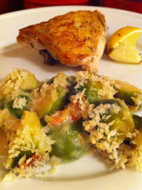 Brussels Sprout Gratin: A Broad Cooking