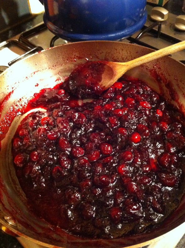 Mulled Wine Spiced Cranberries: A Broad Cooking