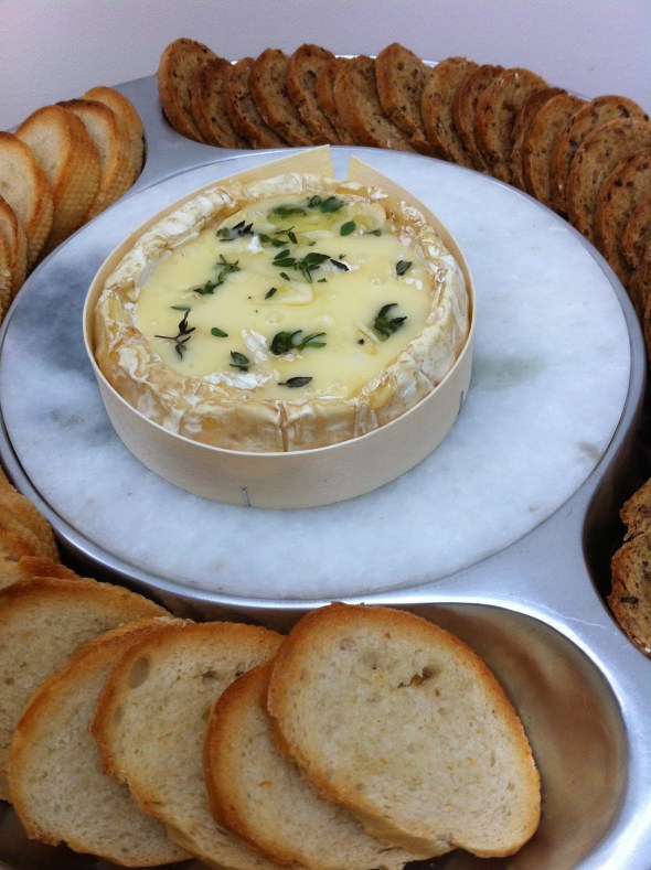 Thyme and Garlic Baked Camembert: A Broad Cooking 