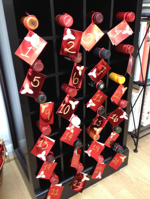 Wine Advent Calendar - an A Broad Cooking Tradition