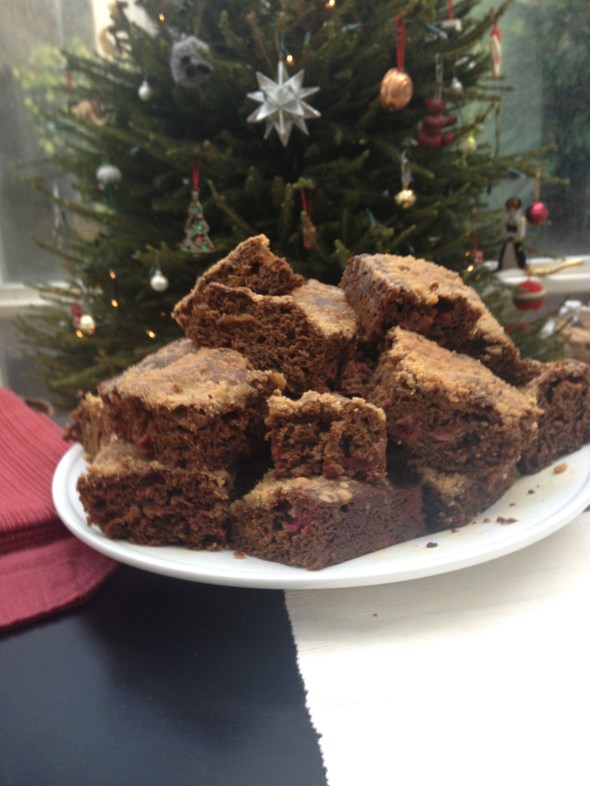 Cranberry Gingerbread Breakfast Cake: A Broad Cooking