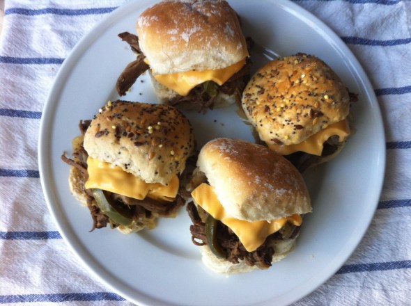 Braised Philly Cheesesteak Sliders: A Broad Cooking
