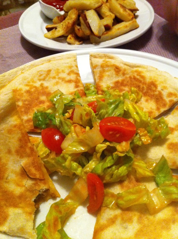 Cheeseburger Quesadillas: A Broad Cooking