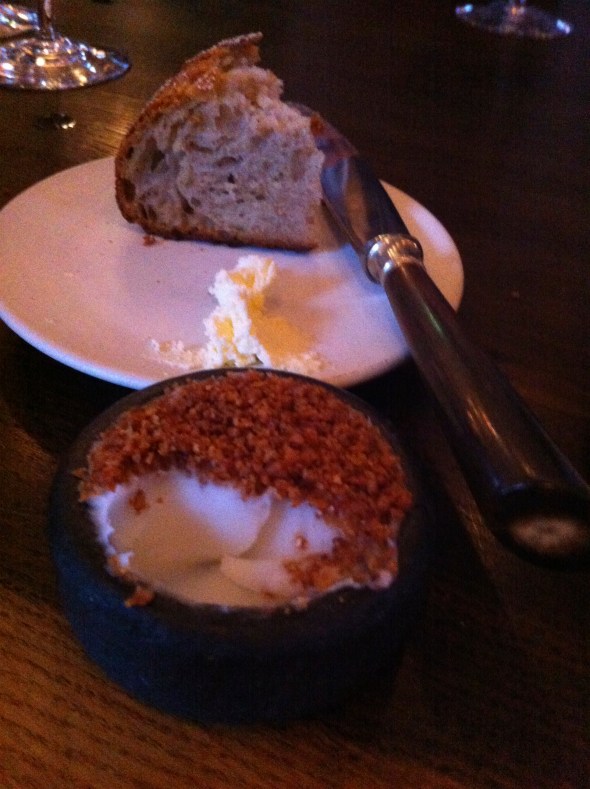 Not your everyday bread & butter - pork fat & crackling @ Noma: A Broad Cooking