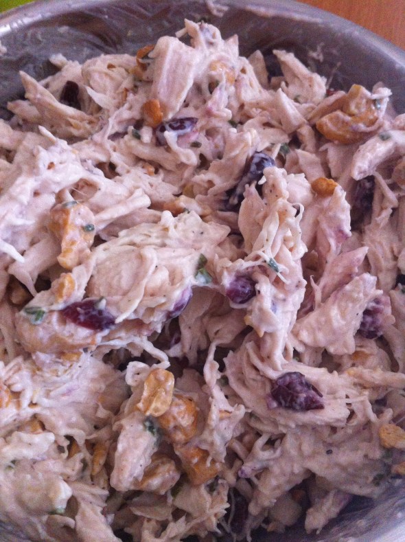 Cranberry Cashew Chicken Salad: A Broad Cooking