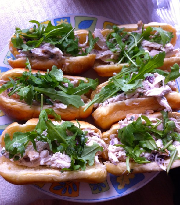 Cranberry Cashew Chicken Salad Sandwiches: A Broad Cooking