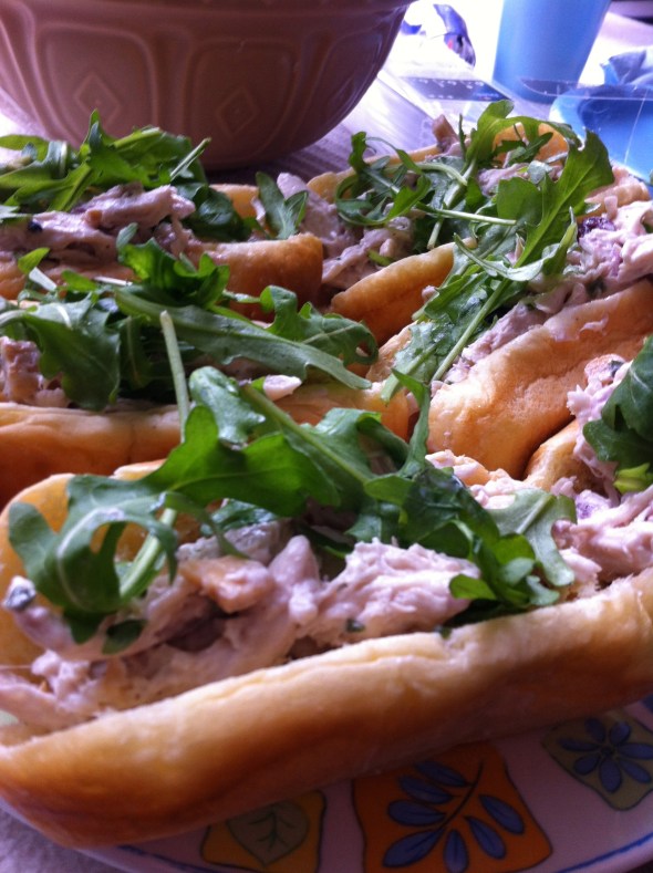 Cranberry Cashew Chicken Salad Sandwiches: A Broad Cooking